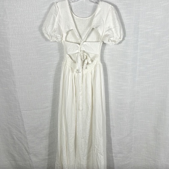 NWT Maxi dress w/ open-back tie detail - Picture 7 of 7